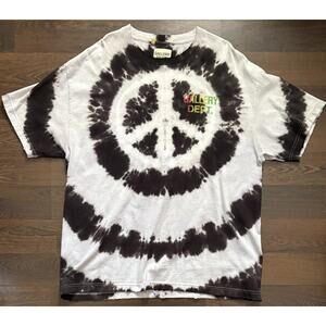 Gallery Dept. Tie Dye Mens T-shirt Size Large